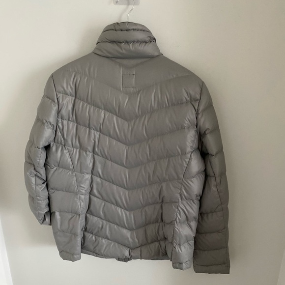 COPY-GAP Women’s Puffer Down Quilted Jacket Grey Sz L - Picture 2 of 12